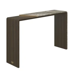 Consolle in legno marrone con effetto marmo*Morello Gianpaolo Best