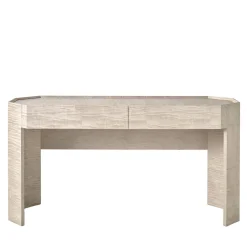 Consolle Metropolis a 2 Cassetti in Sicomoro Beige*Franco Bianchini New