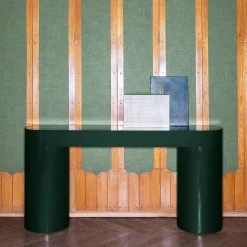 Consolle verde Lazy-O di Dainelli Studio*Somaschini Hot