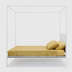 Corte Letto Matrimoniale con Baldacchino in Ferro Bianco*Lispi Online