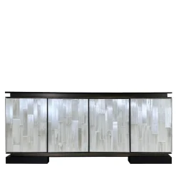 Credenza a 4 Ante After Hours in Rovere e Selenite*Cesare Ferrari Atelier Outlet