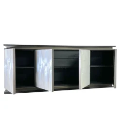 Credenza a 4 Ante After Hours in Rovere e Selenite*Cesare Ferrari Atelier Outlet