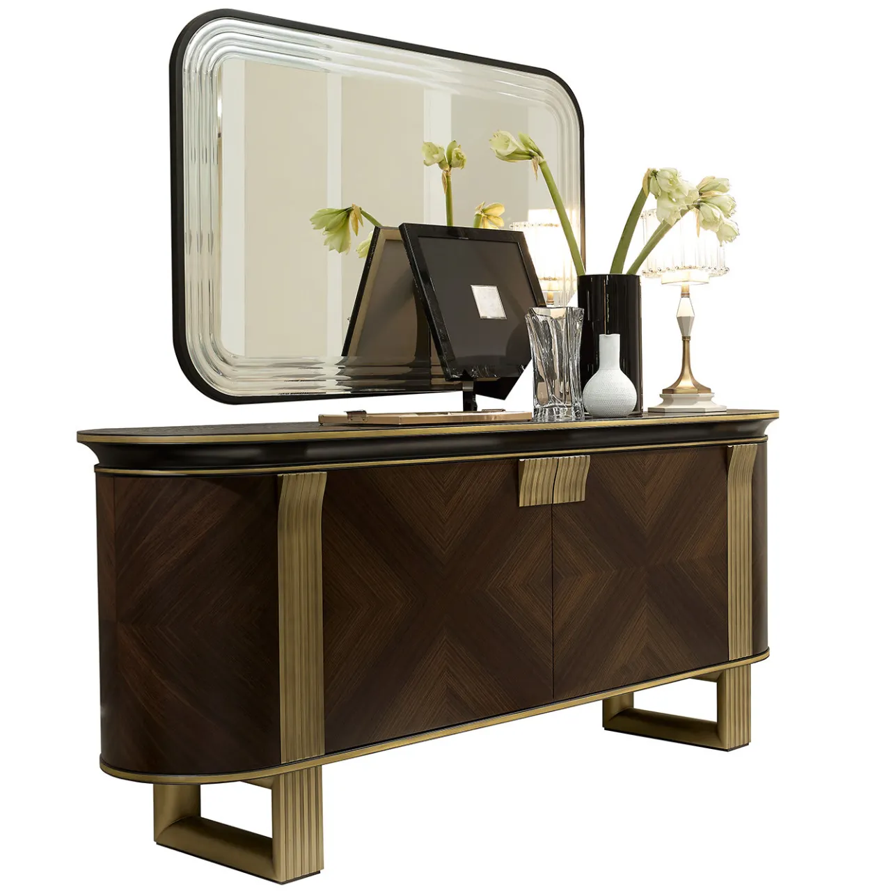 Credenza a 4 ante in palissandro*A.R. Arredamenti Discount