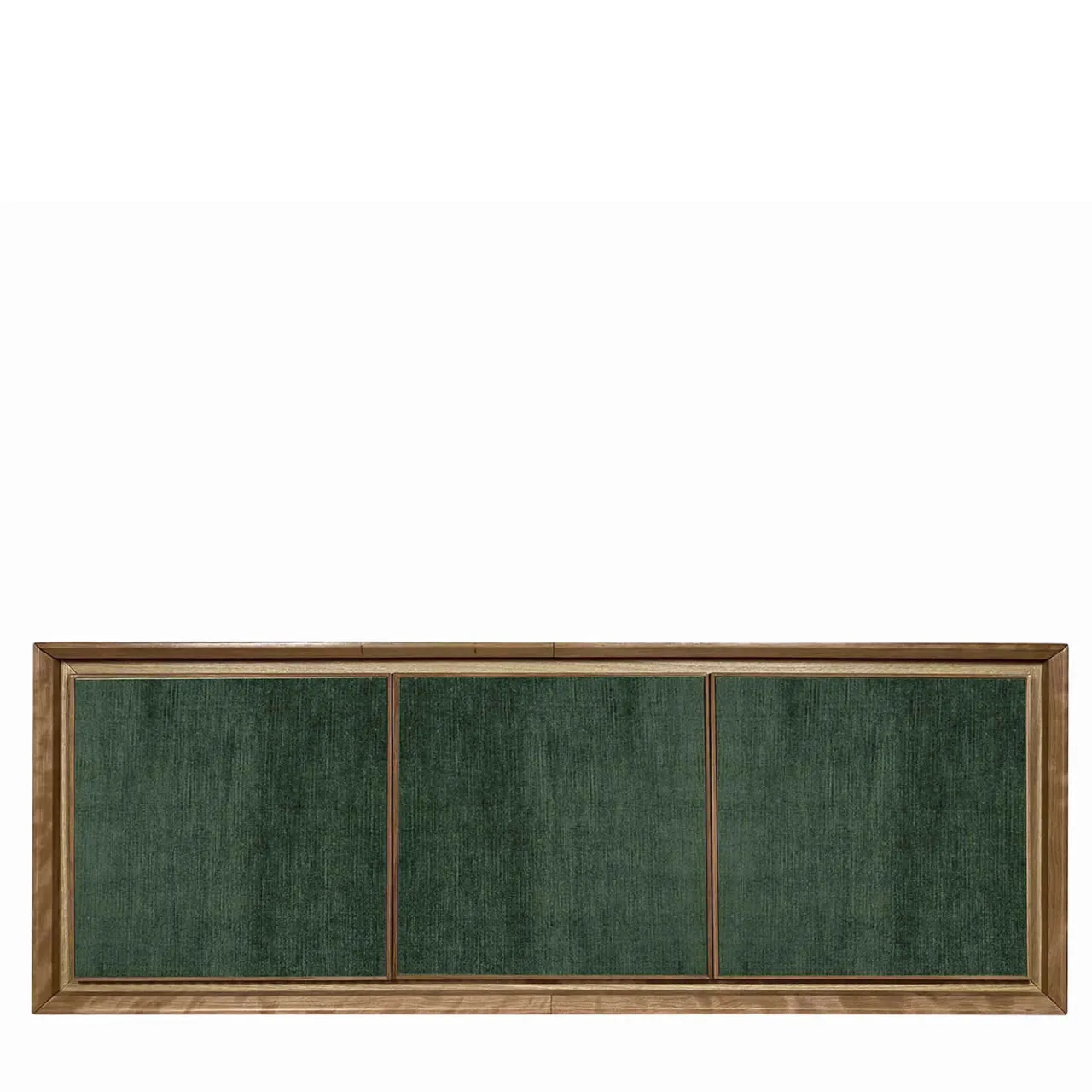 Credenza a 3 ante in velluto verde di Mascia Meccani*Meccani Design Best