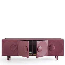 Credenza Bardot 4 porte rosso vino*Morica Design Best