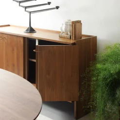 Credenza bassa Novella in noce*Lando