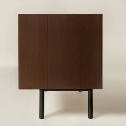 Credenza bassa Sipario a 2 ante in frassino marrone*Dale Italia Hot