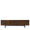 Credenza bassa Sipario a 3 ante in frassino marrone*Dale Italia Best