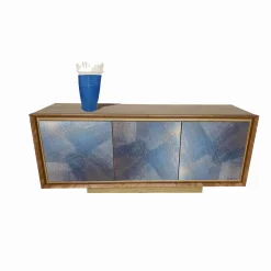 Credenza Blu Sideboard di Mascia Meccani*Meccani Design Sale
