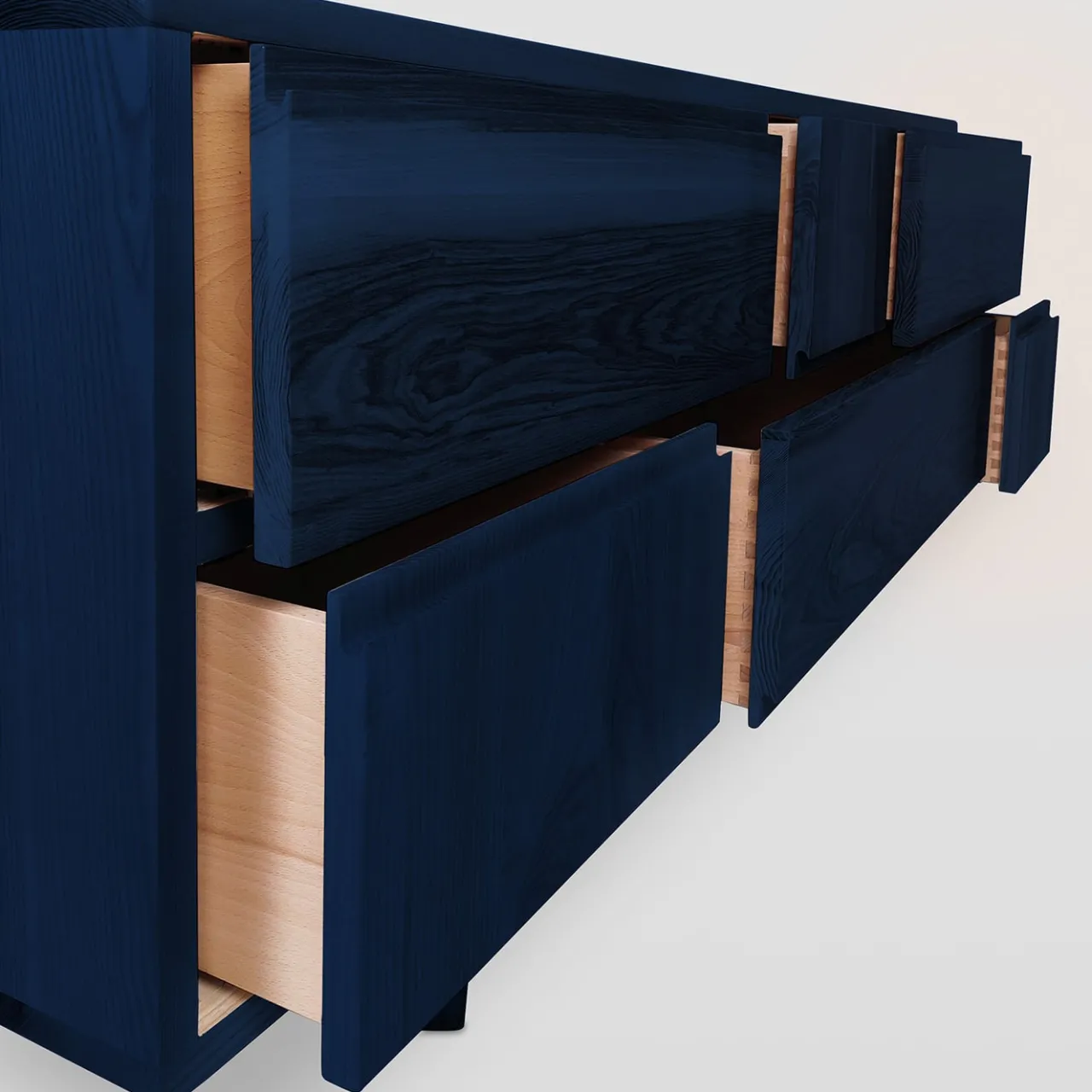 Credenza blu Zhu di Eugenio Gambella*Ebanisteria Roberto Gambella Discount