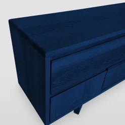 Credenza blu Zhu di Eugenio Gambella*Ebanisteria Roberto Gambella Discount