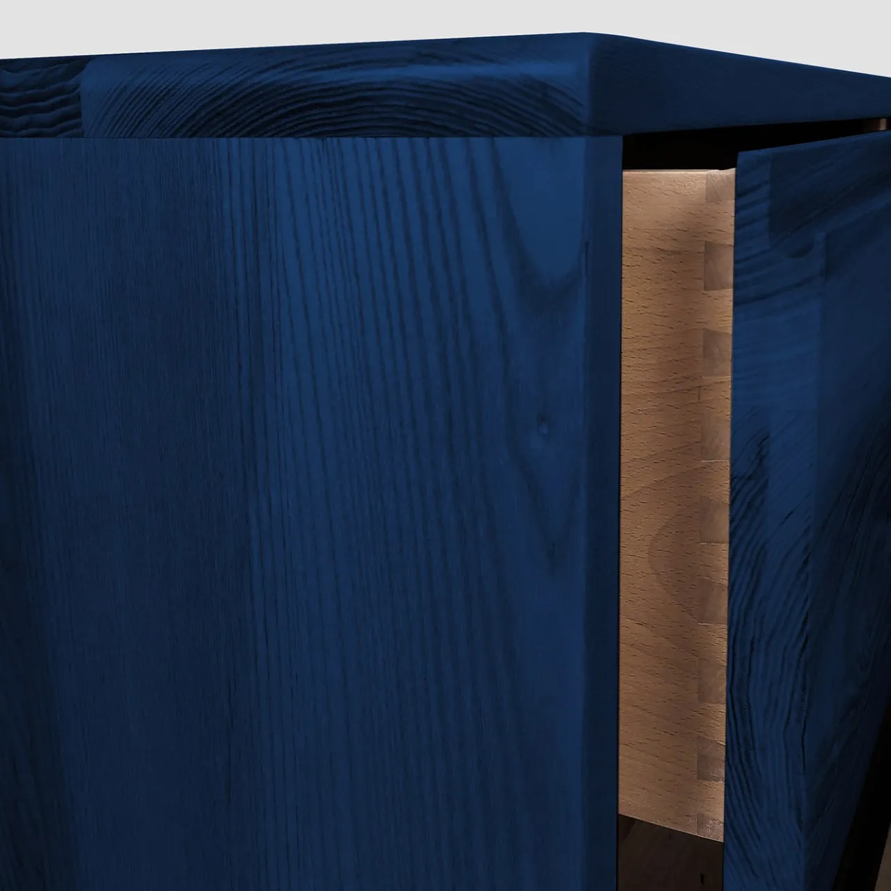 Credenza blu Zhu di Eugenio Gambella*Ebanisteria Roberto Gambella Discount