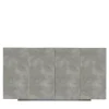 Credenza Boccadarno Otto a 4 ante in grigio di Meccani Studio*Meccani Design Best