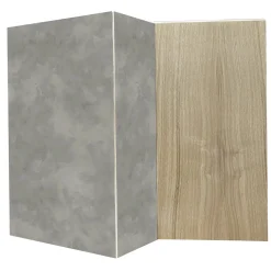 Credenza Boccadarno Otto a 4 ante in grigio di Meccani Studio*Meccani Design Best