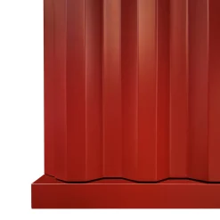 Credenza B-Side rosso fuoco a 2 ante in MDF*DLA Design Lab Outlet