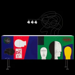 Credenza Buongiorno Due di Mimmo Paladino*Cleto Munari