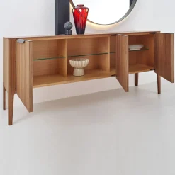 Credenza Cannaregio in legno di noce canaletto*Modesign New