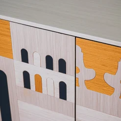 Credenza classica in legno policromo La Certosa*SpazioInterno Discount