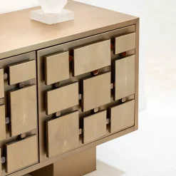 CREDENZA CON PELLE DI RAZZA*CG Capelletti Best