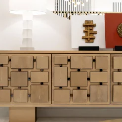 CREDENZA CON PELLE DI RAZZA*CG Capelletti Best