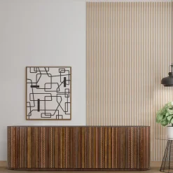 Credenza Element in Noce Policromo Intarsiato*CG Capelletti Discount