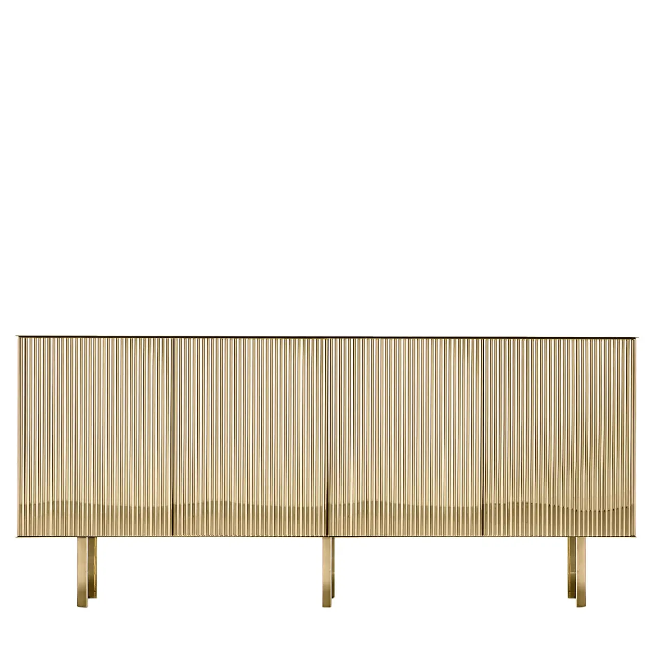 Credenza Elizabeth 183 in ottone lucido di Nathalie Dewez*De Castelli Best
