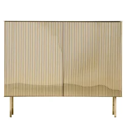 Credenza Elizabeth in ottone lucido di Nathalie Dewez*De Castelli Outlet