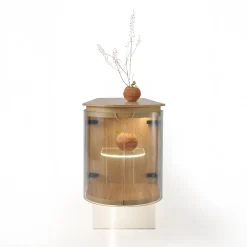 Credenza in legno di quercia beige Soffio*Modesign