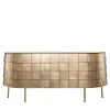 Credenza in ottone Yoroi di Alessandro Masturzo*De Castelli Hot