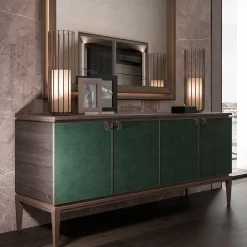 Credenza in pelle Nabuck*CPRN Homood Best