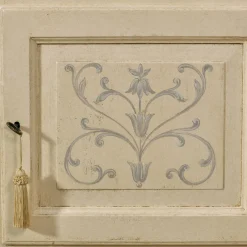 Credenza In Stile Tirolese Dipinta a Mano in Legno*Vangelista 1960 Sale