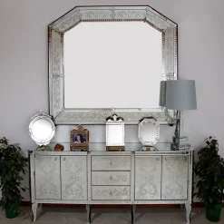 Credenza in vetro di Murano*Fratelli Tosi