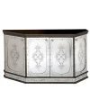 Credenza in vetro di Murano con cornice dorata di Artemide*Fratelli Tosi New