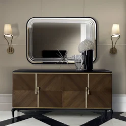 Credenza marrone a 4 porte*A.R. Arredamenti Online