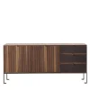 Credenza Melody 3 in legno di noce canaletto*Durame Outlet