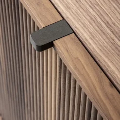 Credenza Melody 3 in legno di noce canaletto*Durame Outlet