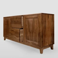 Credenza Minimalista in Noce*Ebanisteria Roberto Gambella