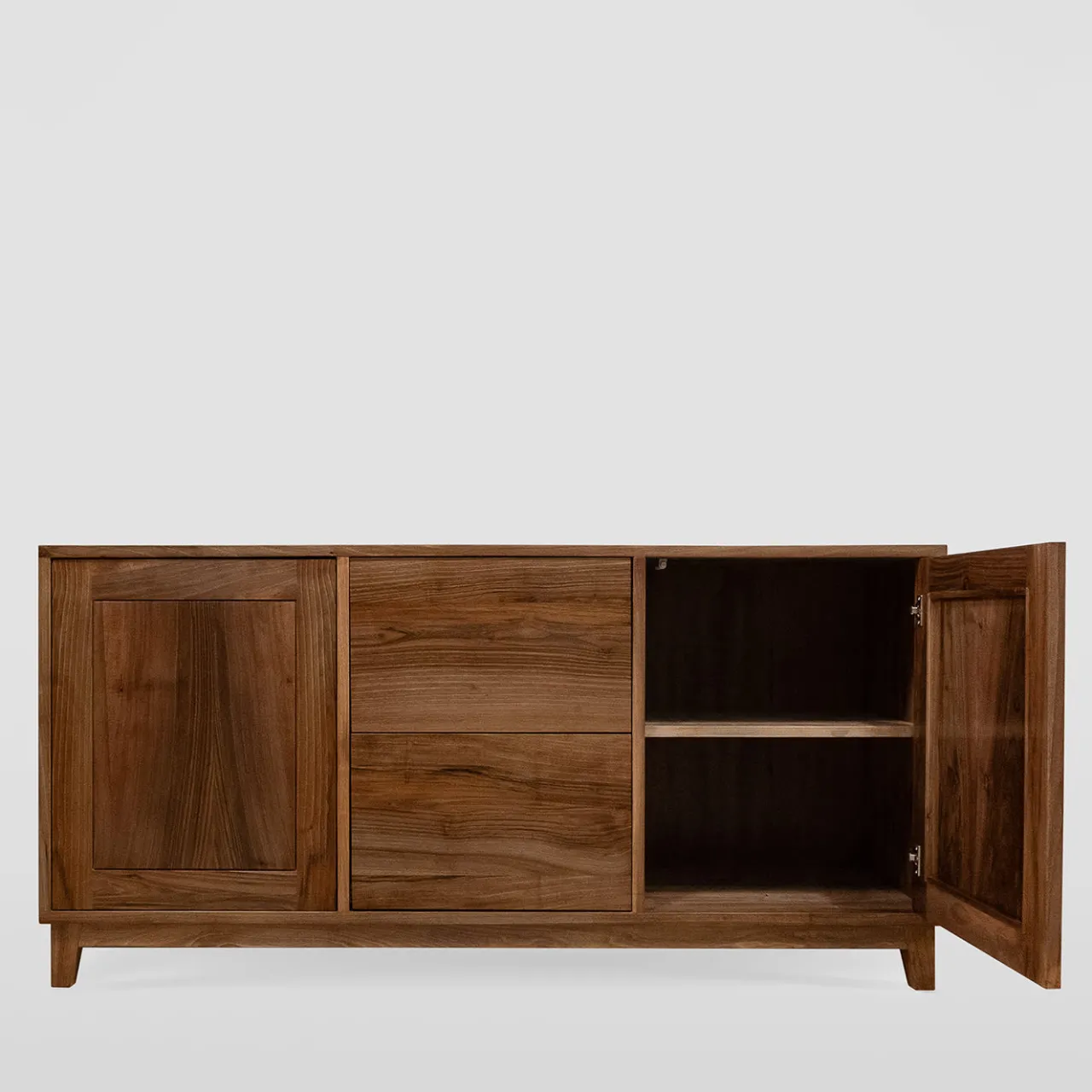 Credenza Minimalista in Noce*Ebanisteria Roberto Gambella
