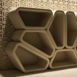 Credenza modulare Messapo in pietra leccese di Noii Studio*Pimar Limestone Discount