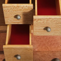 Credenza "Narciso" in Noce e Radica di Legno di Aurelio Porro*Gaffuri Outlet