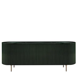 Credenza Opale a 3 ante verde incanalata*Bamax Online