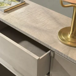 Credenza Pearl in Sicomoro Frisè con laccatura opaca*Franco Bianchini Hot