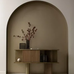 Credenza piccola Living Canaletto Noce Bronzo*Morica Design Clearance