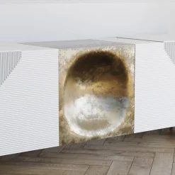 Credenza Riga bianca*Radice Best