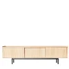 Credenza Sipario 3 porte bassa in frassino naturale*Dale Italia New