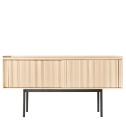 Credenza Sipario a 2 ante alta in frassino naturale*Dale Italia