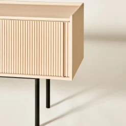 Credenza Sipario a 2 ante alta in frassino naturale*Dale Italia