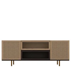 Credenza Swing in Legno di Frassino con Gambe in Ottone*Morelato Online