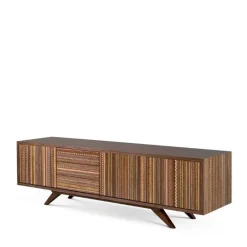 Credenza Vertigo in Noce Policromo Intarsiato*CG Capelletti Best