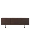 Credenza Zen in noce con ripiani in vetro #1*Modesign Discount